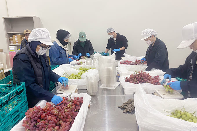 本社・首都圏事業本部荷捌き場