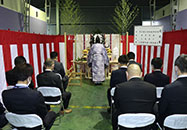 追熟加工施設の竣工式②