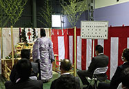 追熟加工施設の竣工式③