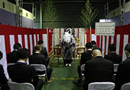 追熟加工施設の竣工式④