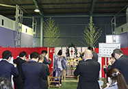 追熟加工施設の竣工式⑦